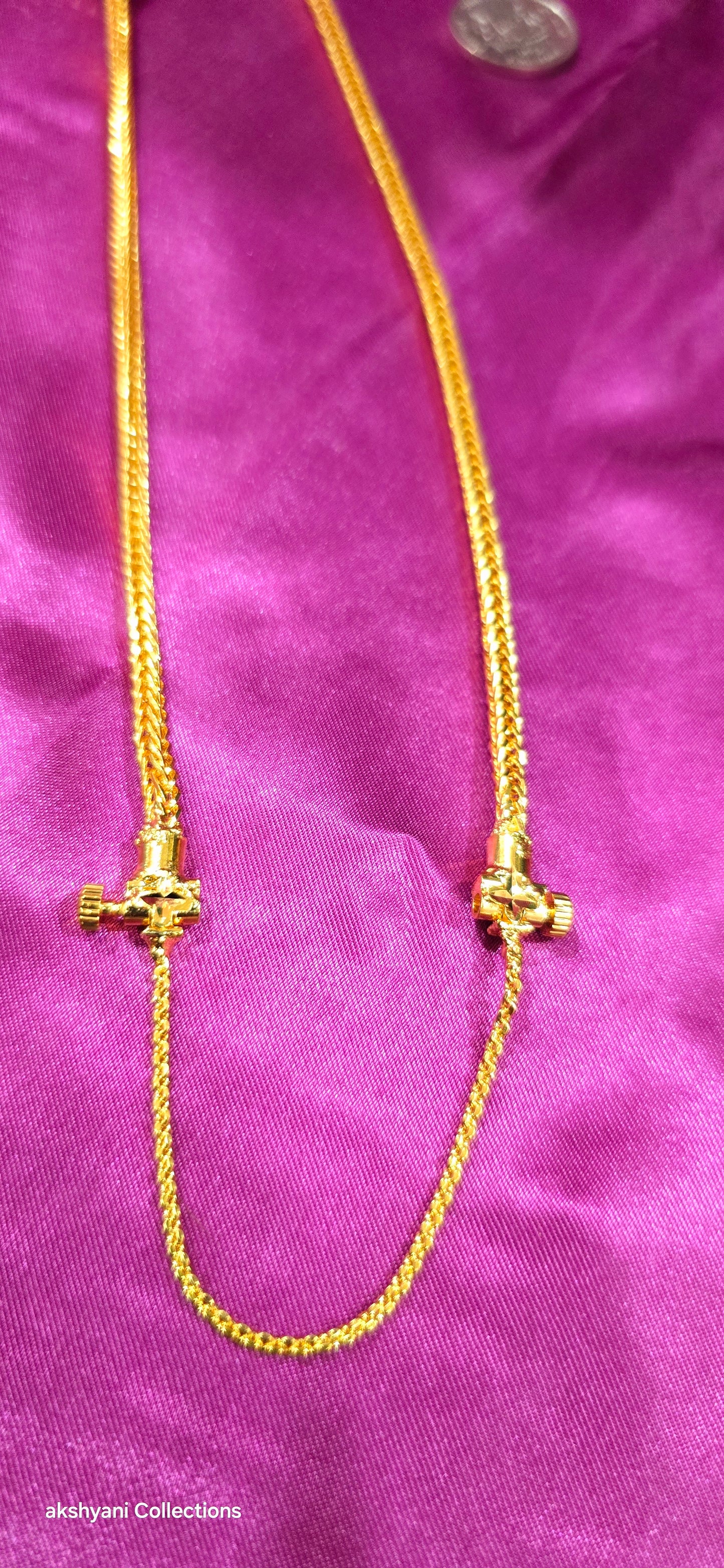 Codec665r ( 4 pawn) thickness thalikodi . Daily wear. Not 916 gold. Box type