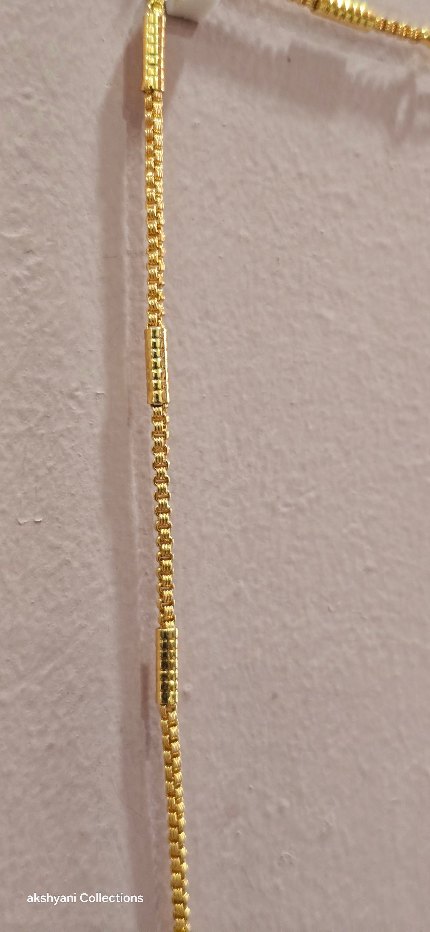 24 inches soft spinkle chain not 916 gold