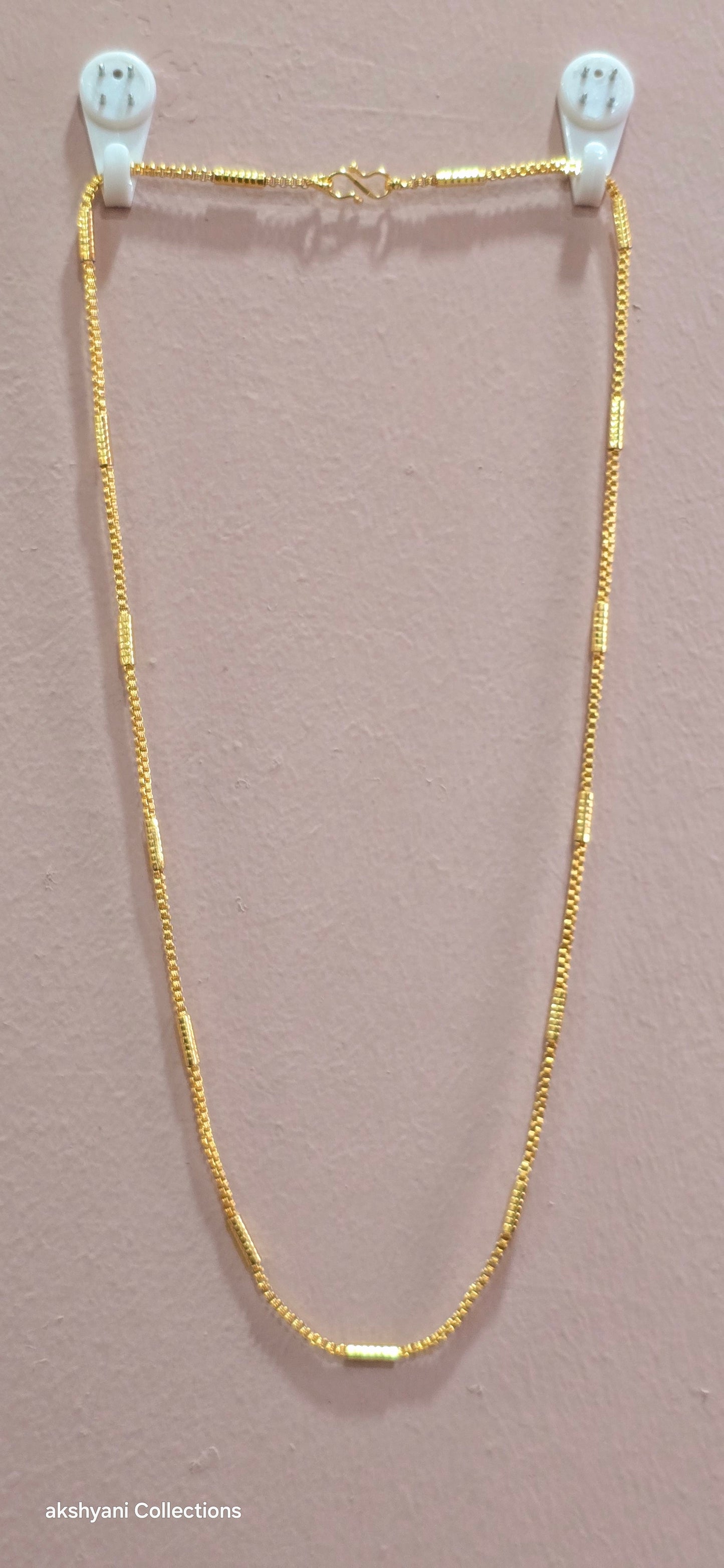24 inches soft spinkle chain not 916 gold