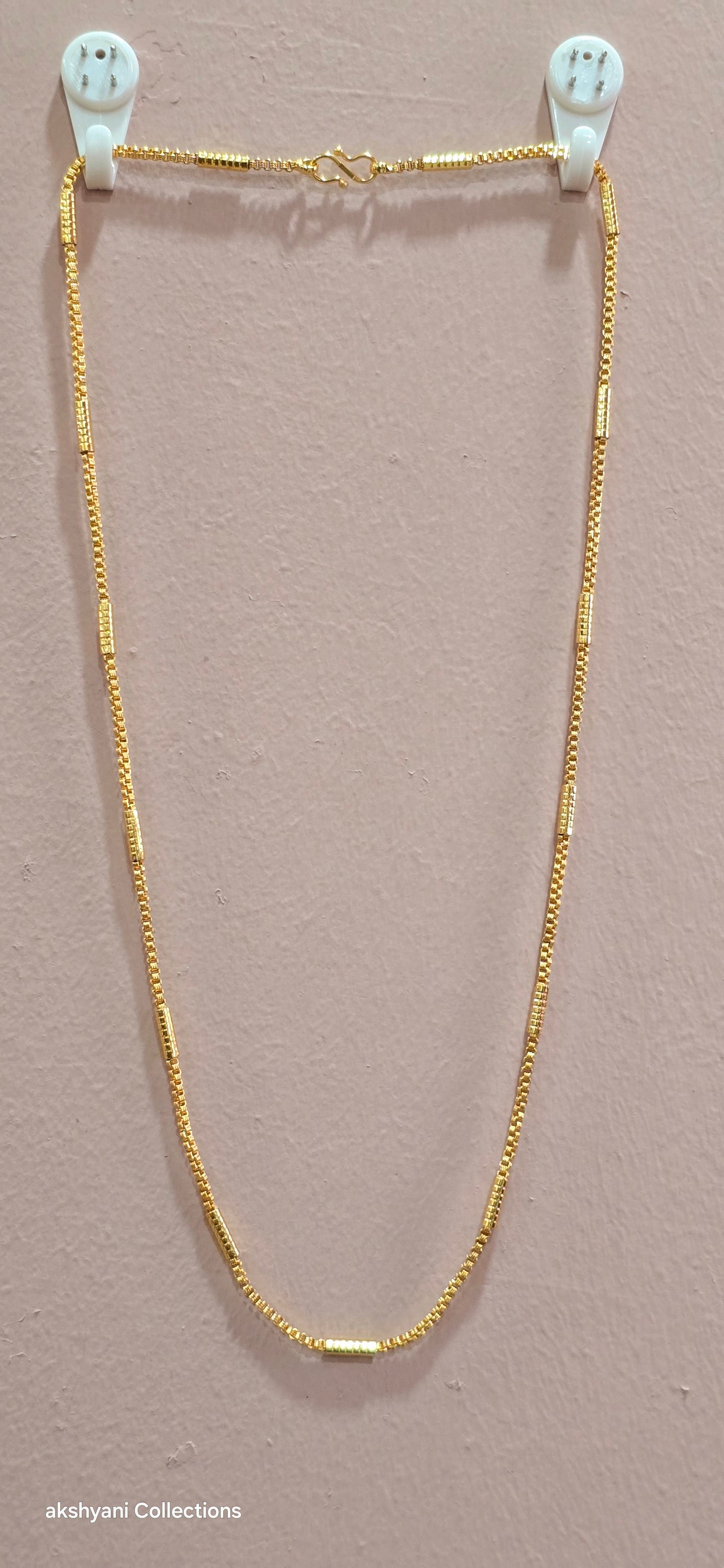 24 inches soft spinkle chain not 916 gold