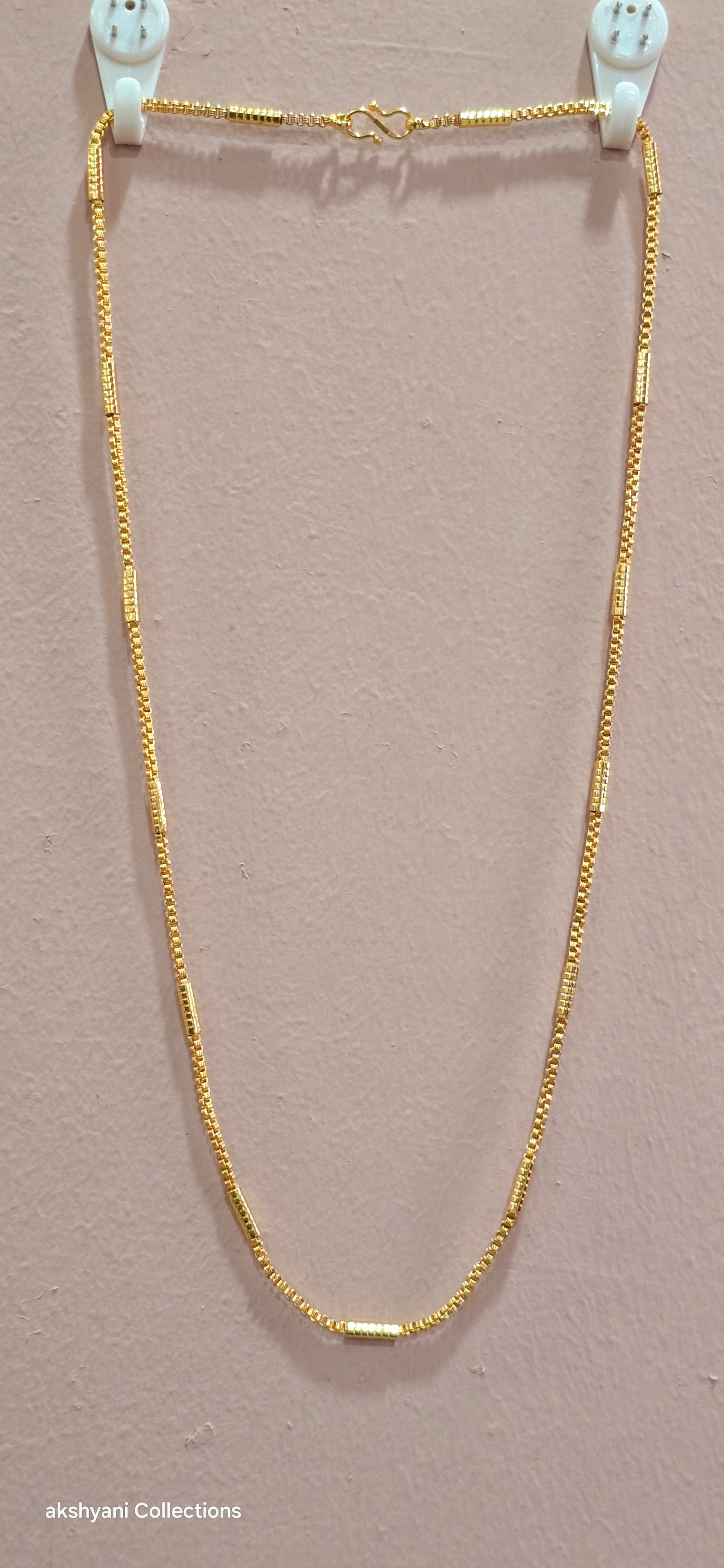 24 inches soft spinkle chain not 916 gold