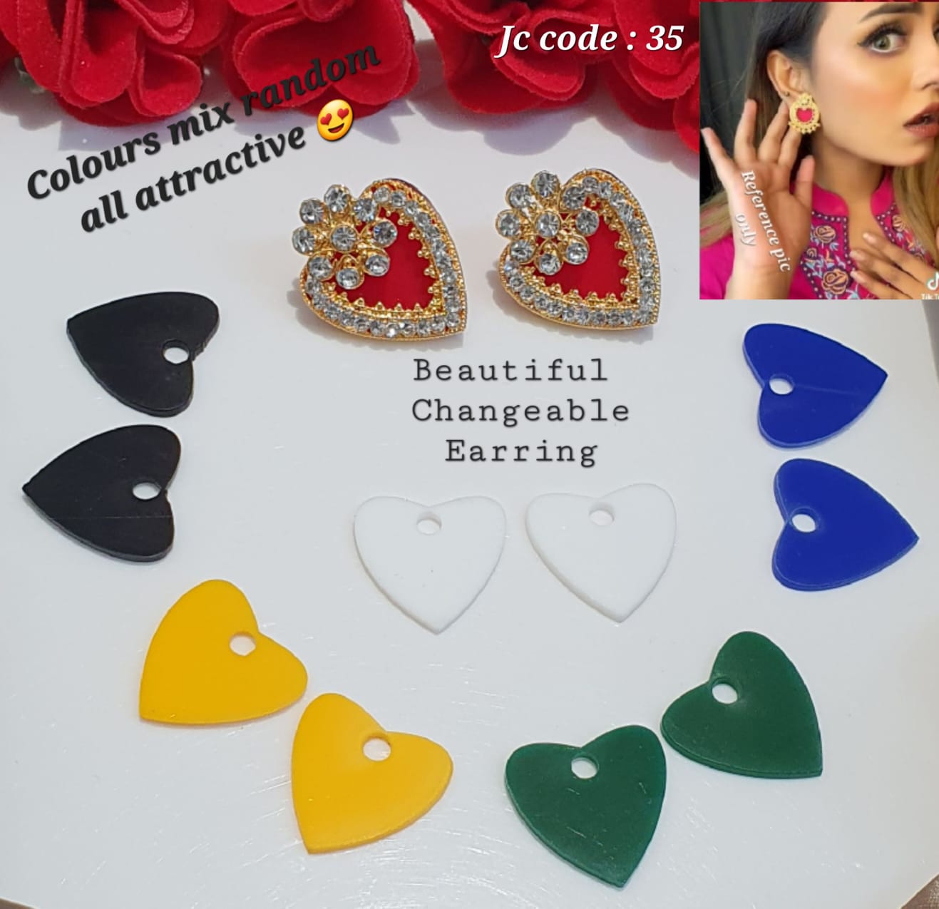 exchangeable earrings