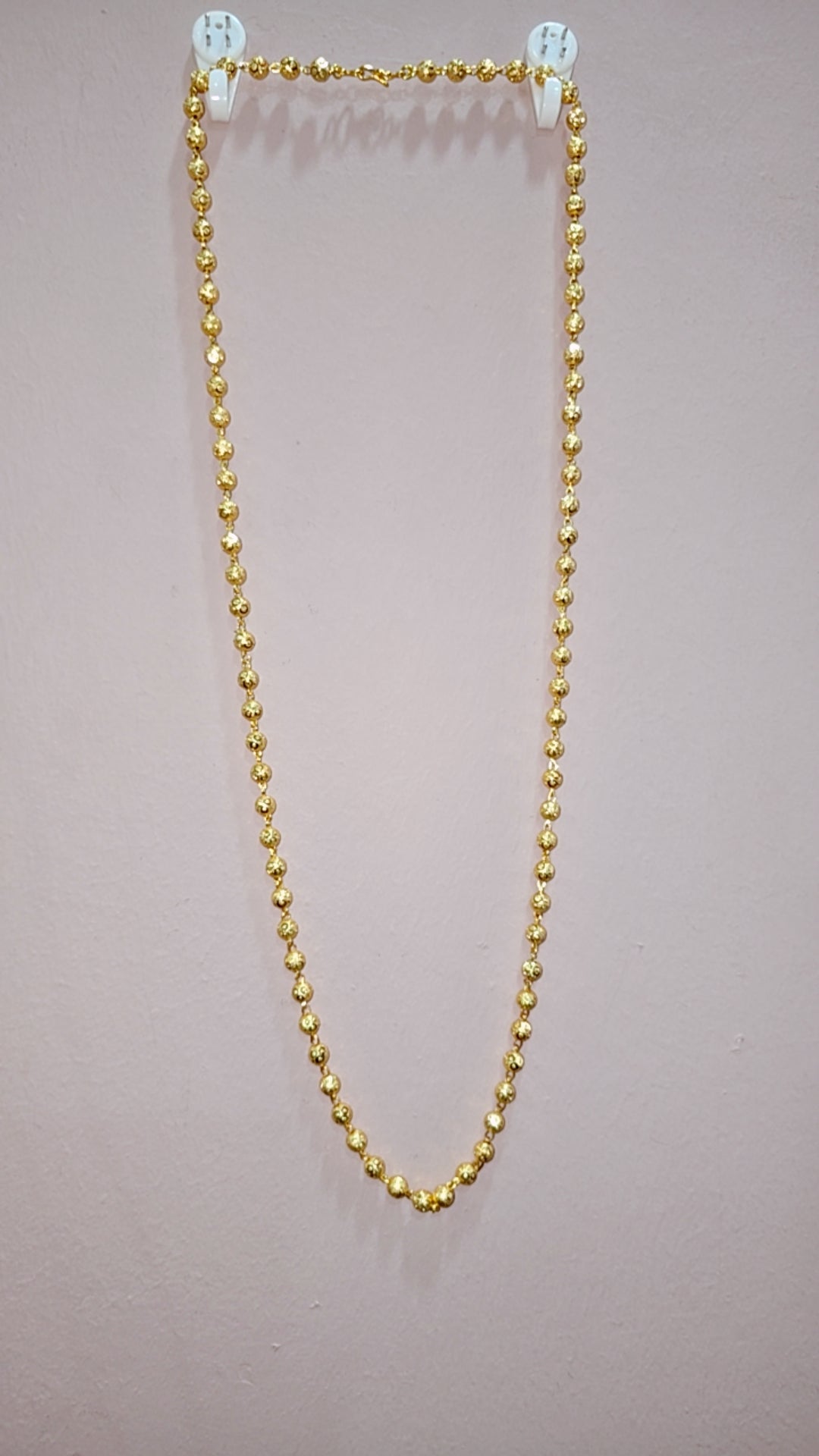 30 inches cz,cut ball chain