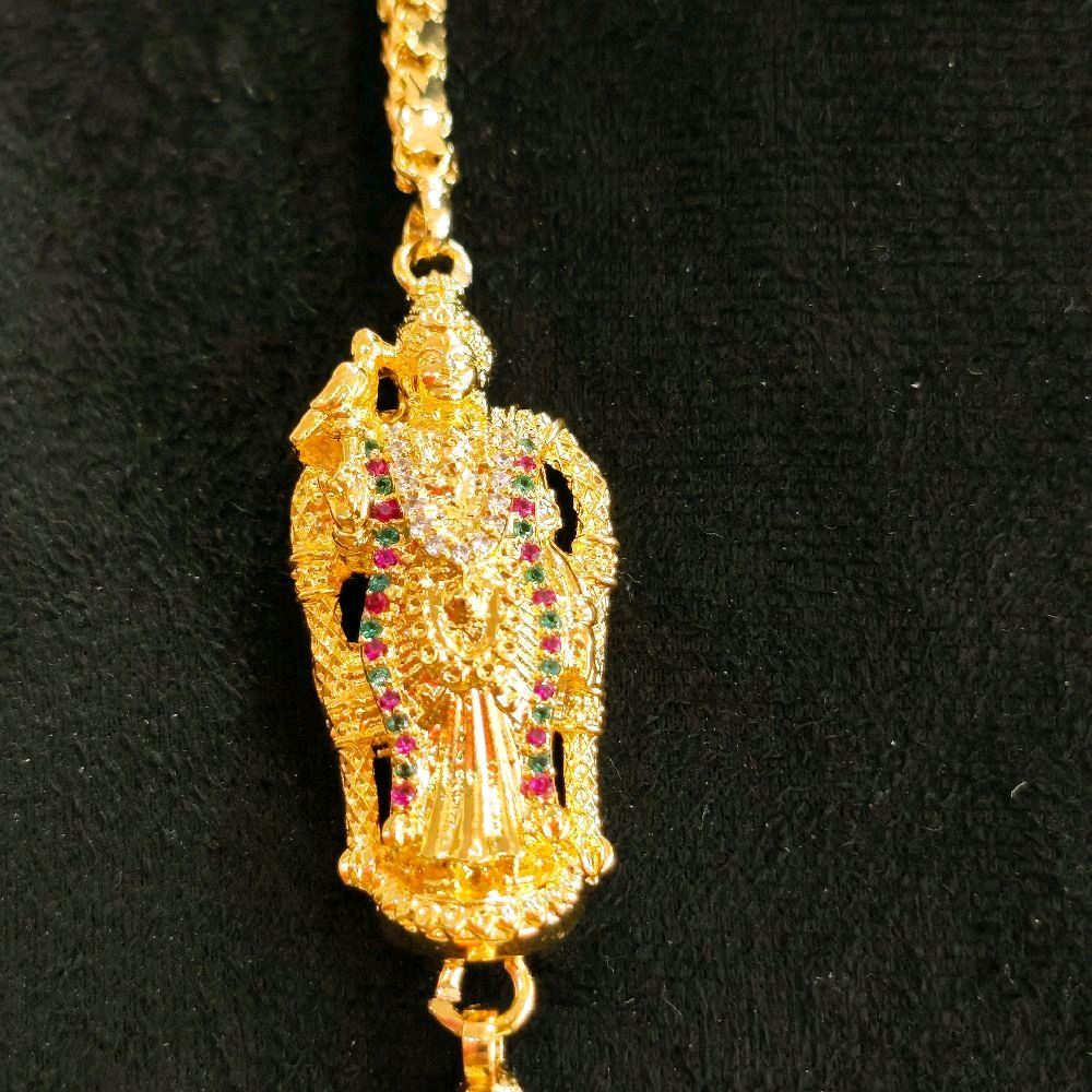 28 inches madurai meenakshi amman brooch chain. Function wear type of jewellery. Not