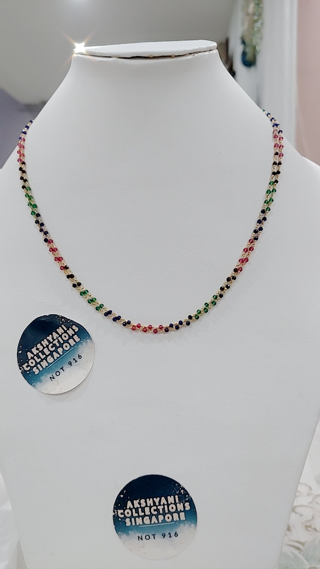 Princess crystal beads 2 in 1 not 916
