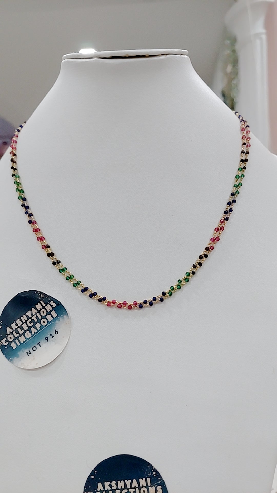 Princess crystal beads 2 in 1 not 916