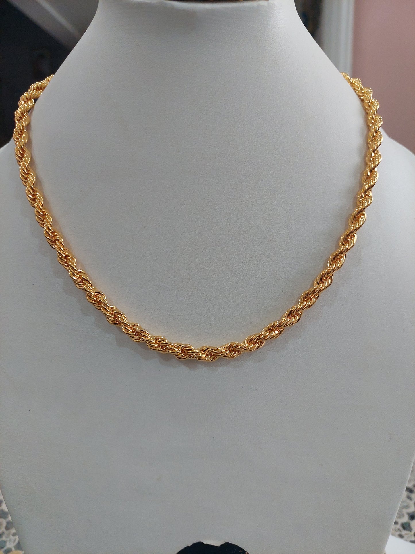 Rope chain (18 inches ) not 916 gold