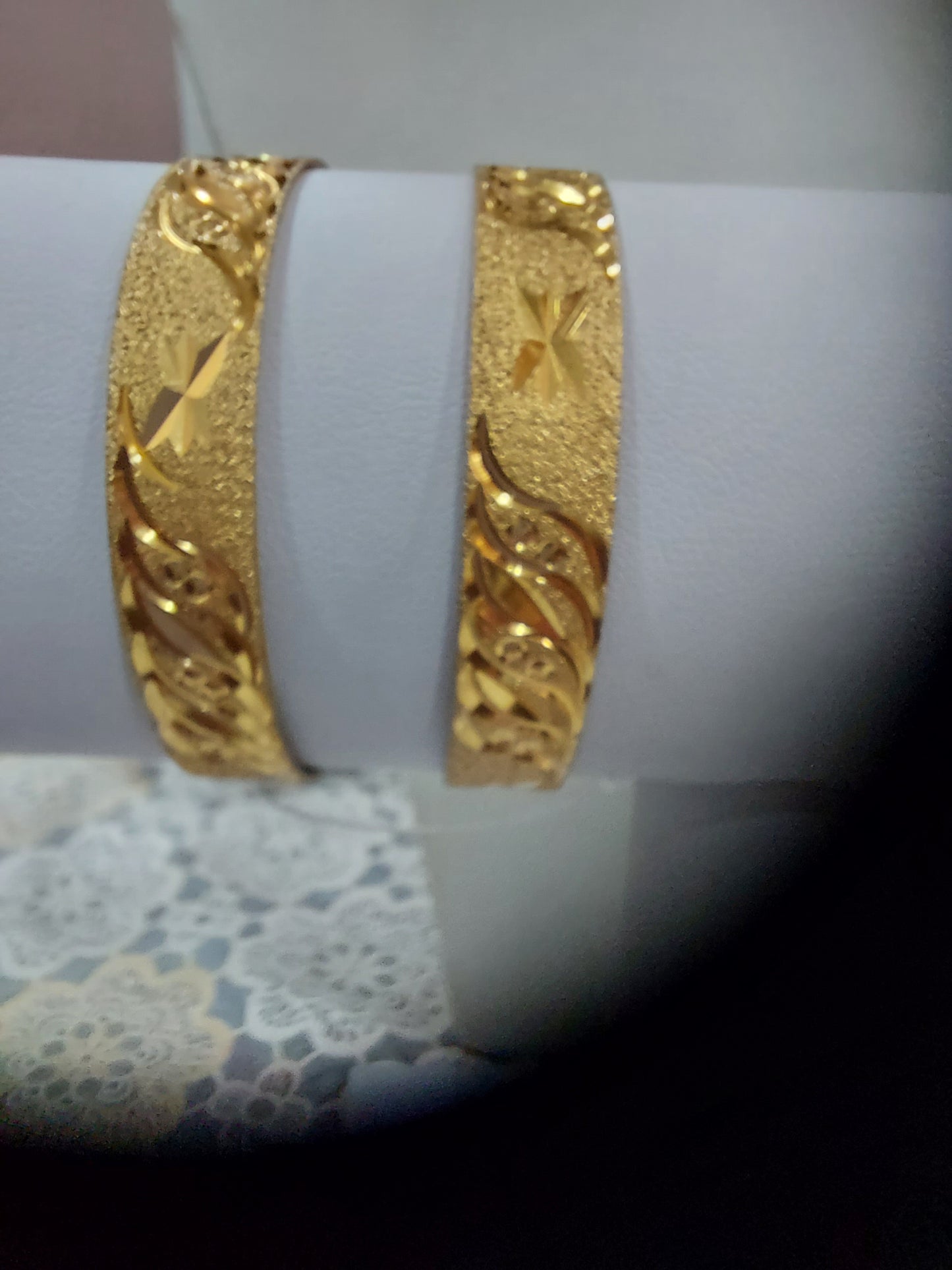 Code 0933A bangles not 916 gold