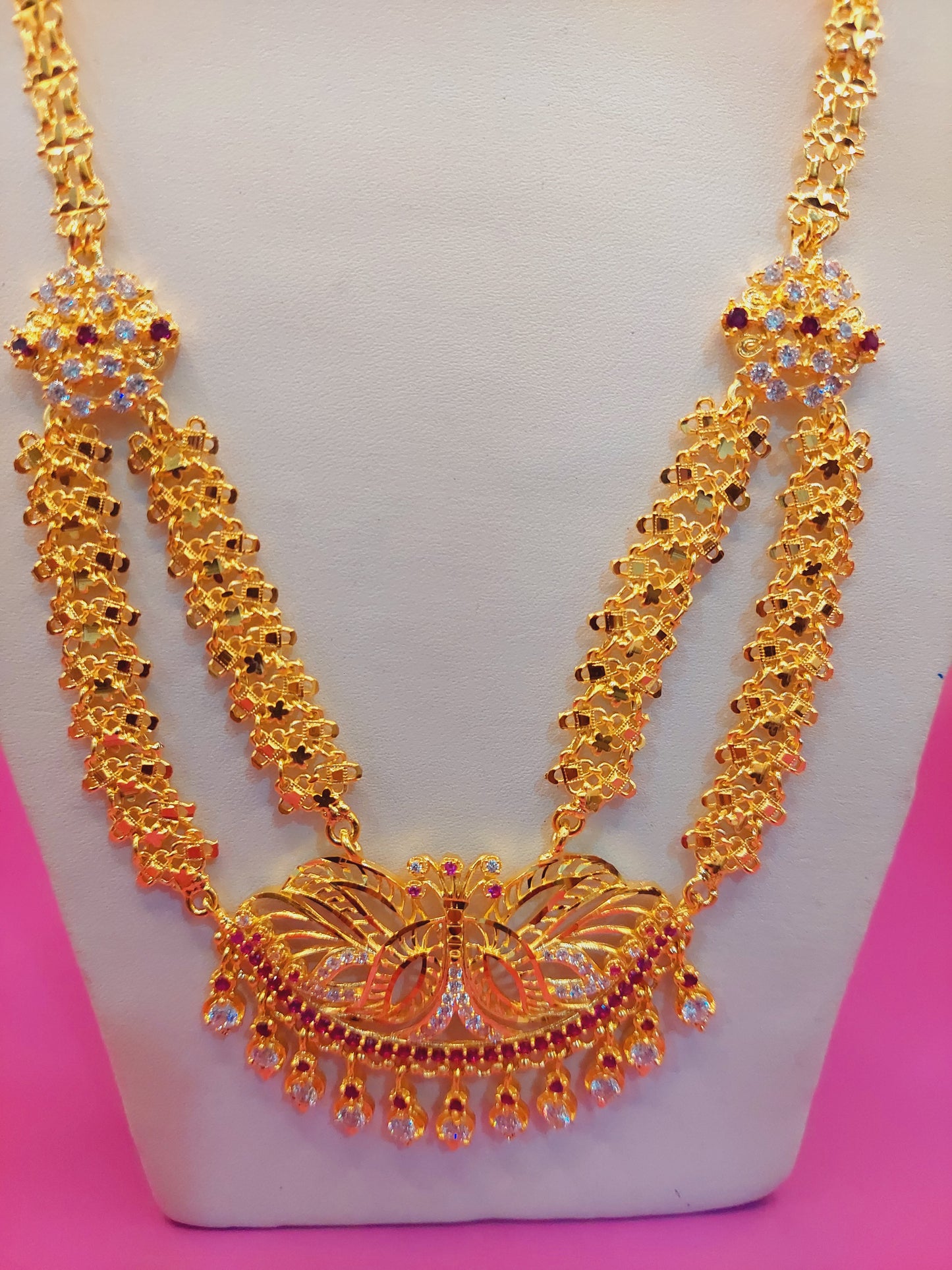 2 layer butterfly maalai. Not 916 gold. Code 033A.