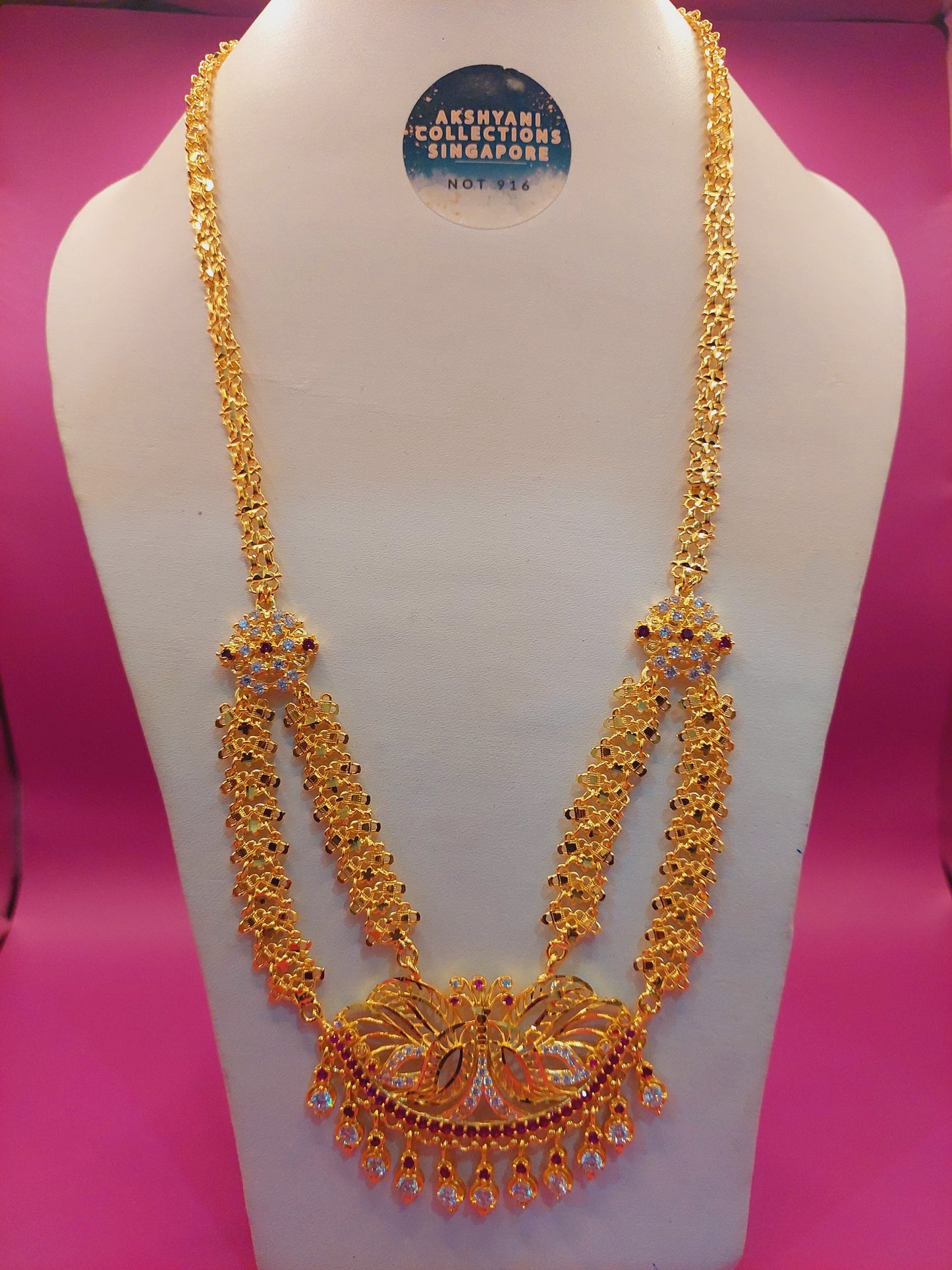 2 layer butterfly maalai. Not 916 gold. Code 033A.