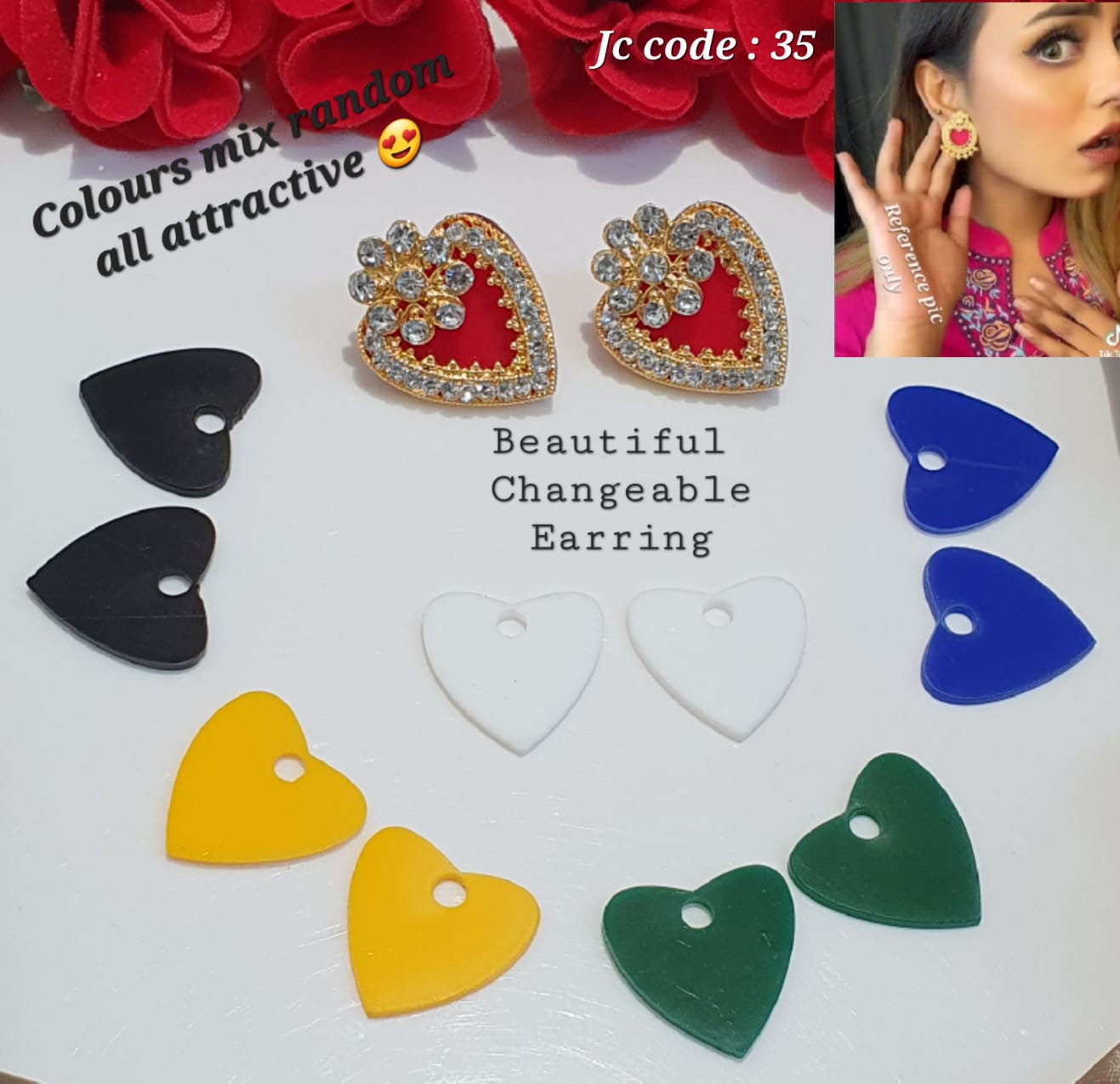 Exchangeable earrings