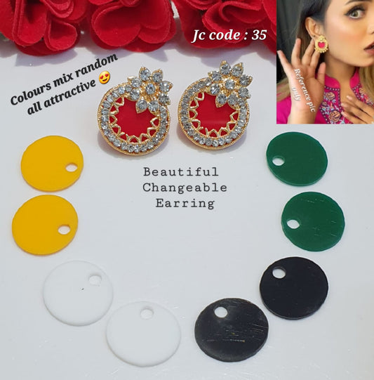 Exchangeable earrings