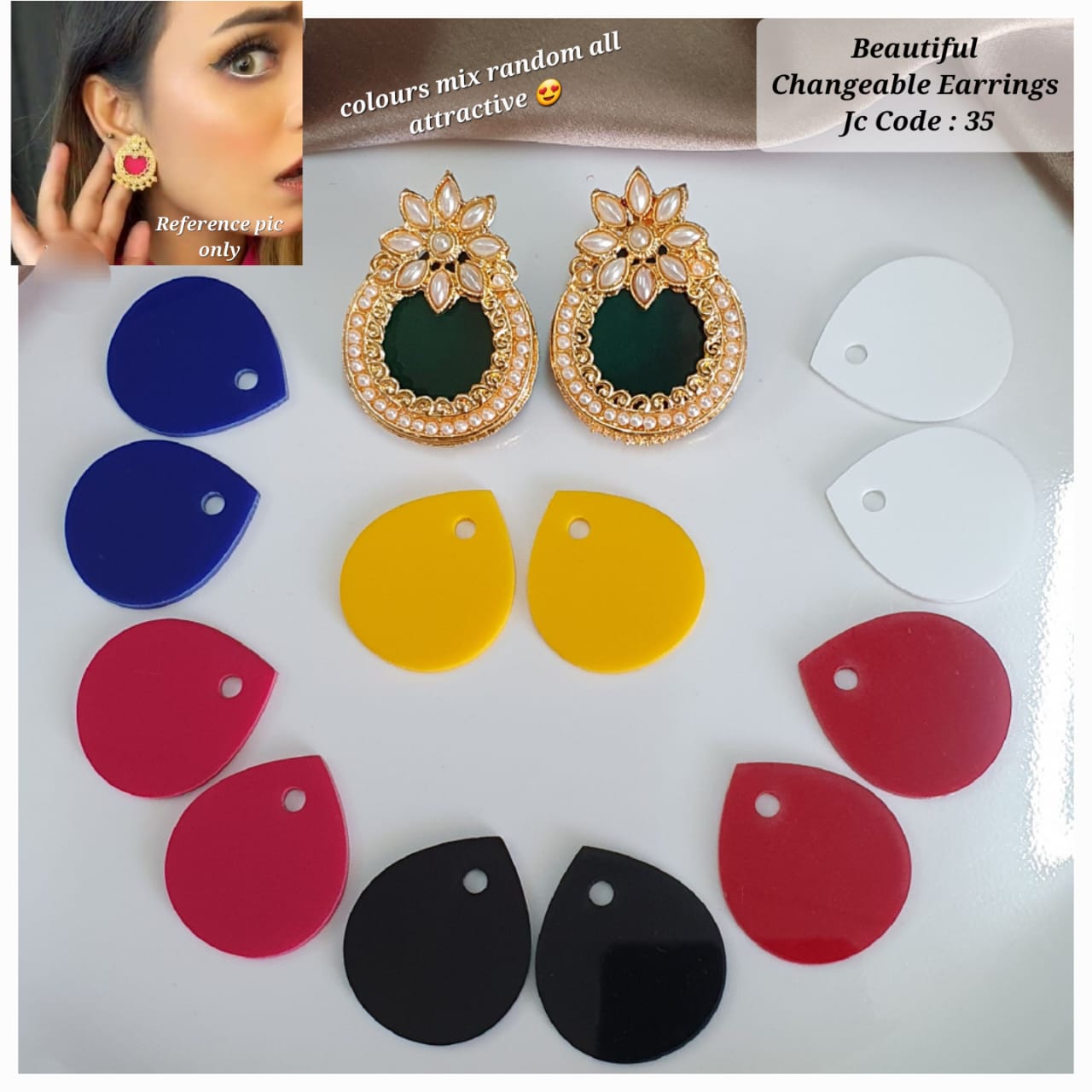 exchangeable earrings