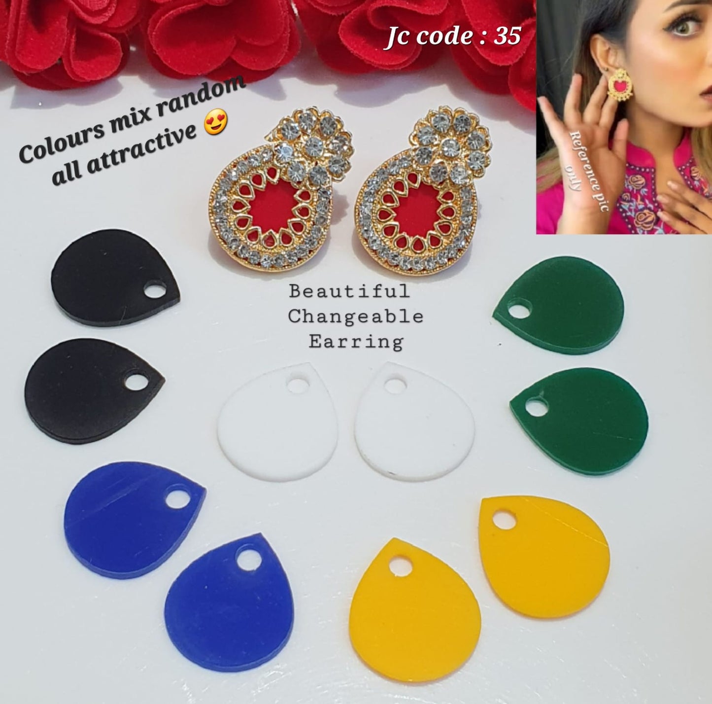 Exchangeable earrings