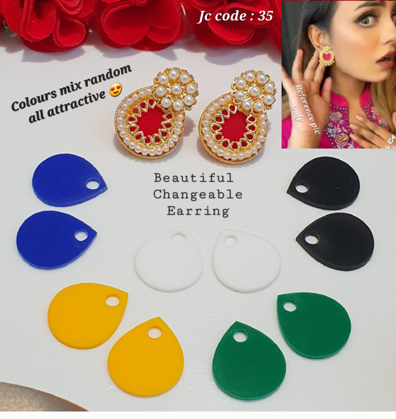 Exchangeable earrings