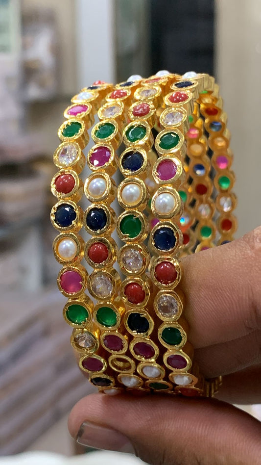 Navaratna bangles not 916