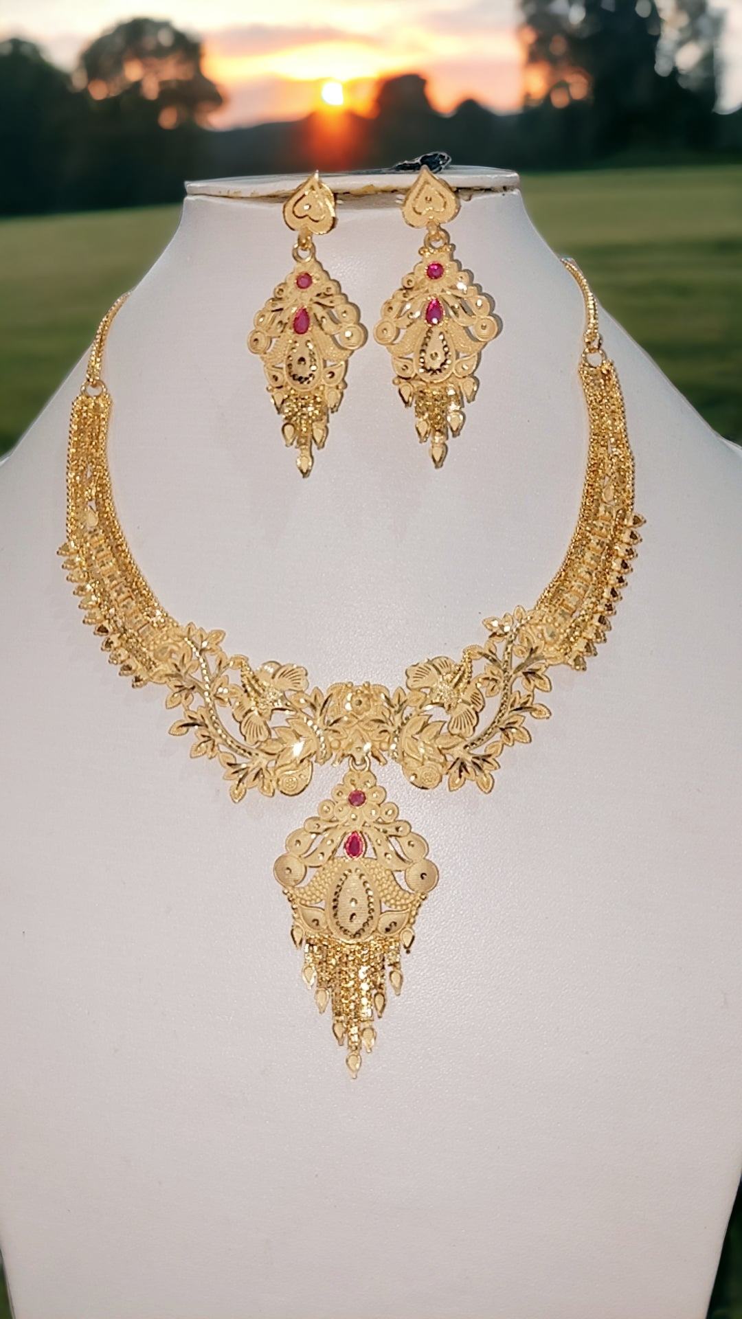 Bombay sets with earrings