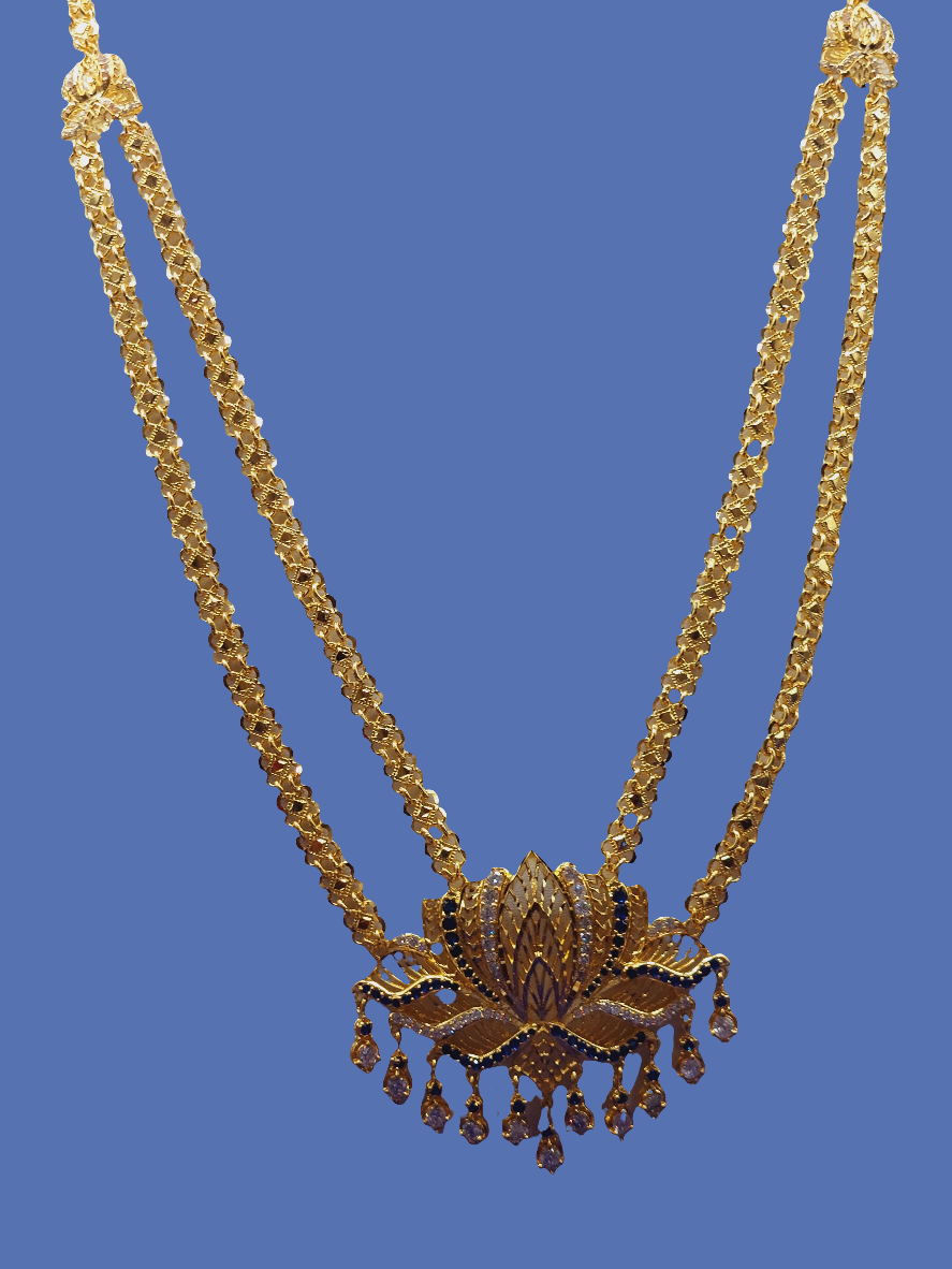 2 layer lotus electroplated maalai ( not 916) code 621.