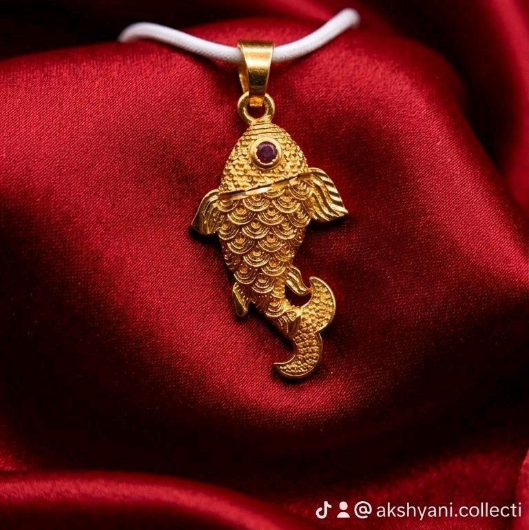 1 inch daily wear fish locket. Not 916 gold. Code F45