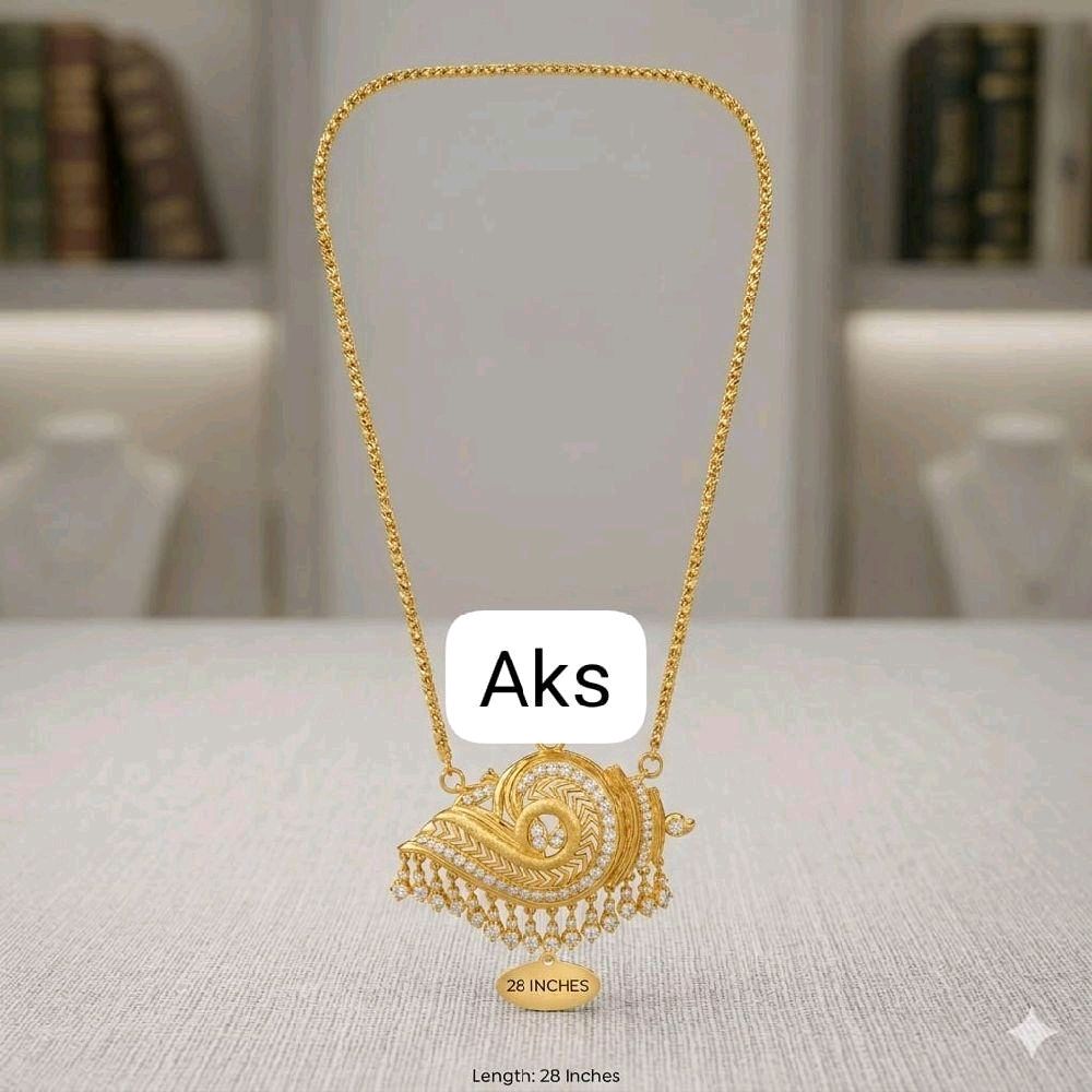28 inches sangu pendent chain.Not 916 gold. C090