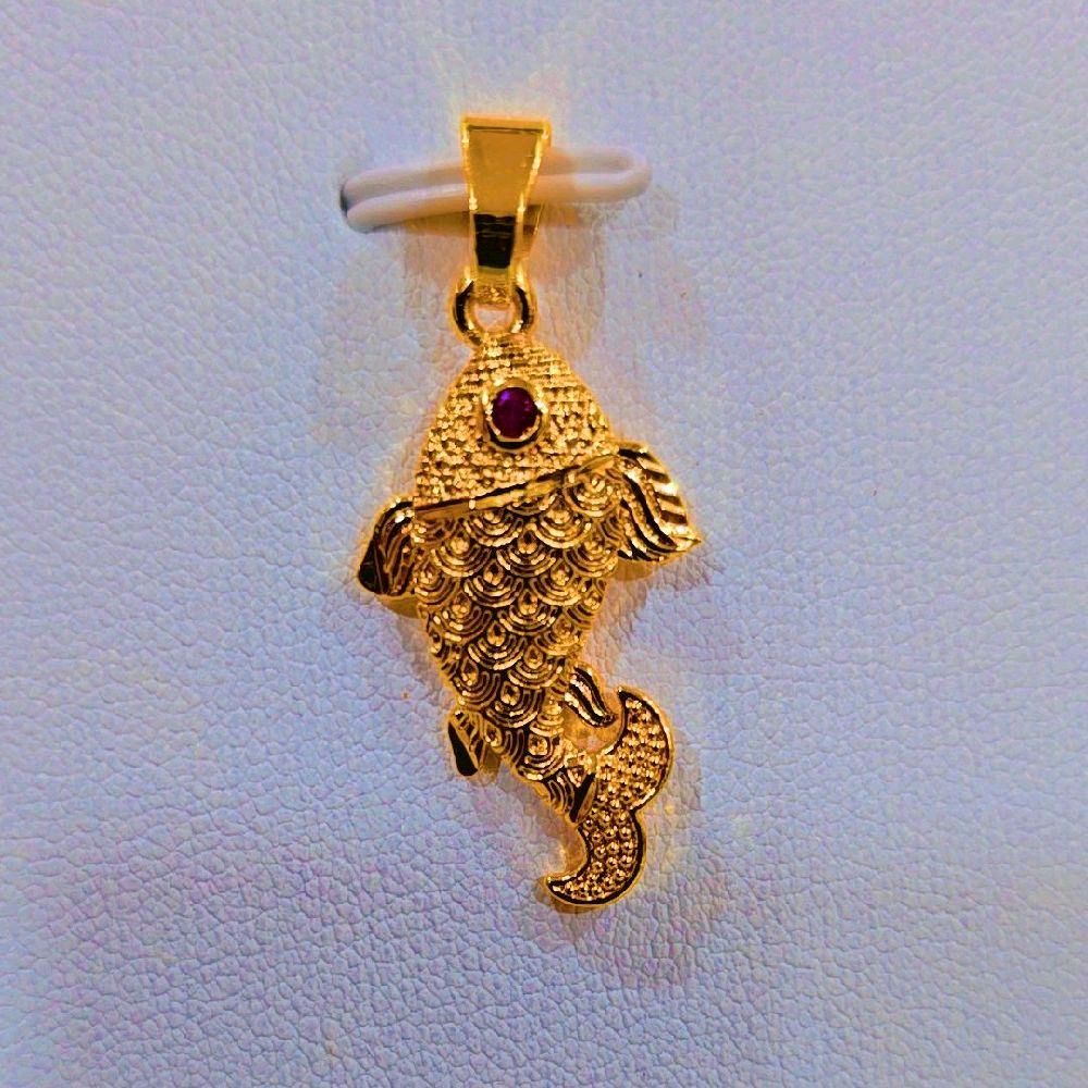 1 inch daily wear fish locket. Not 916 gold. Code F45