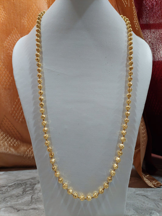 30 inches cz,cut ball chain