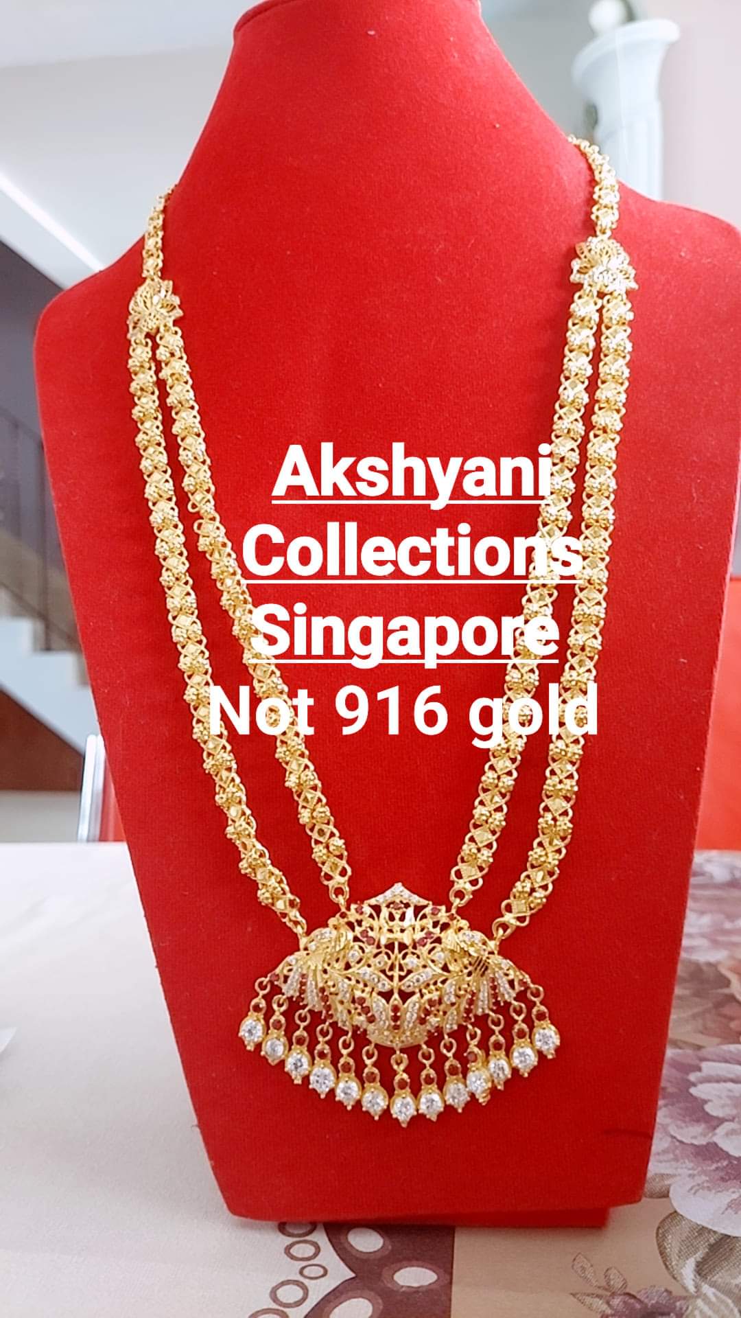 Thirsulam 2 layer pendent chain not 916